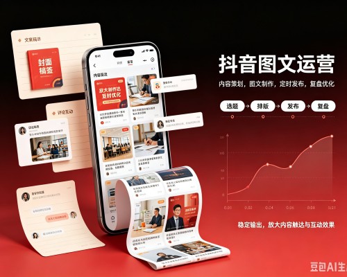 色尼抖音图文代运营服务